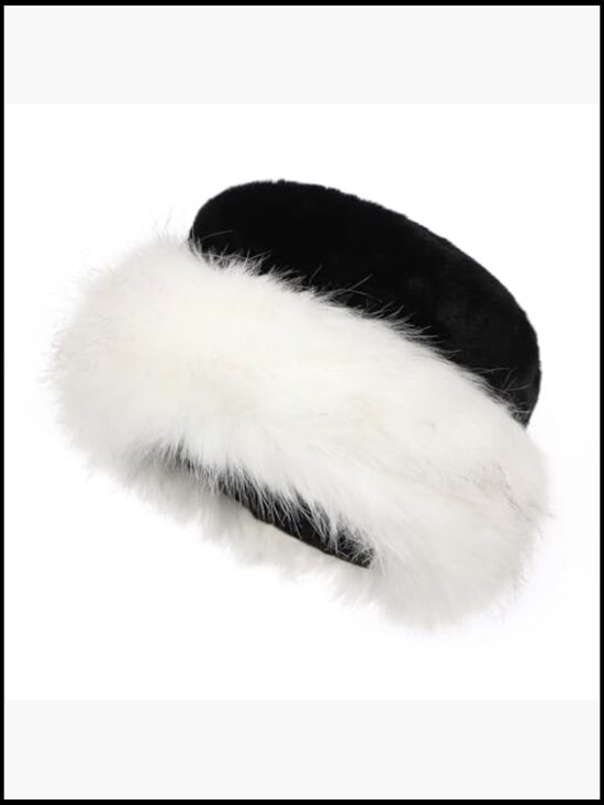 Faux Fur Fluffy Bucket Hat Beanie Winter Warm main image 4